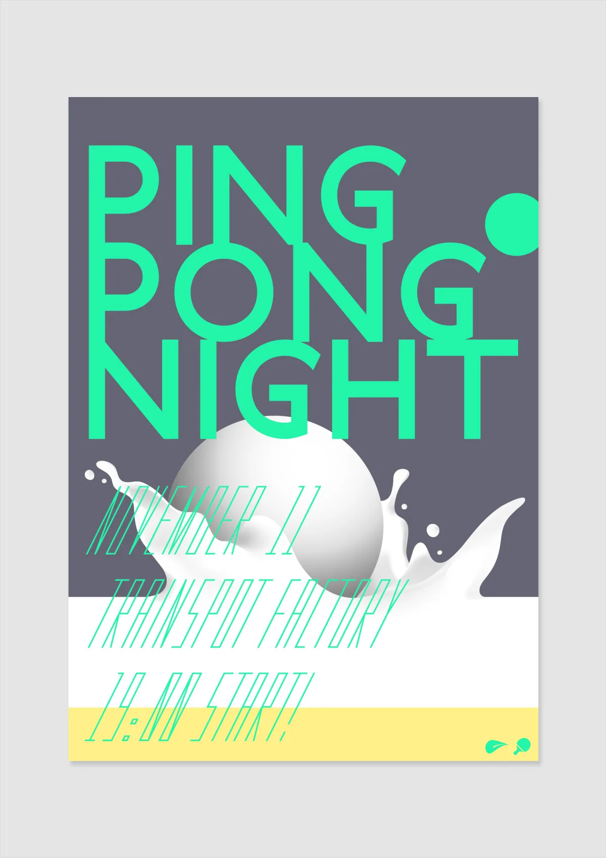 Pingpongnight poster 2
