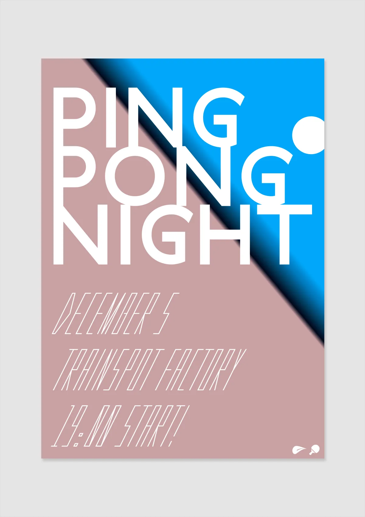 Pingpongnight poster 4