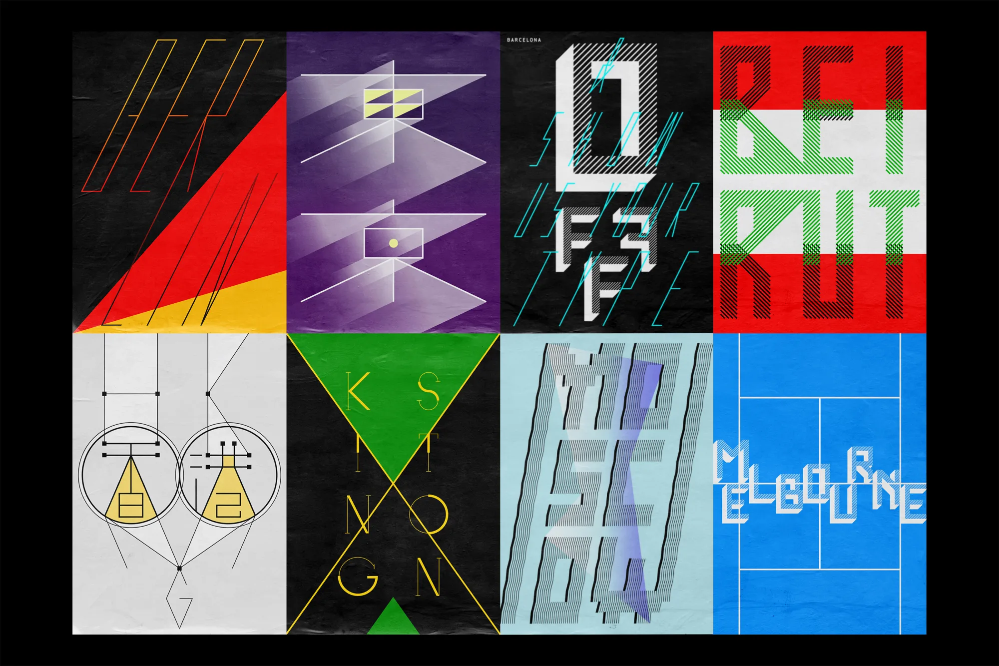Showusyourtype posters all