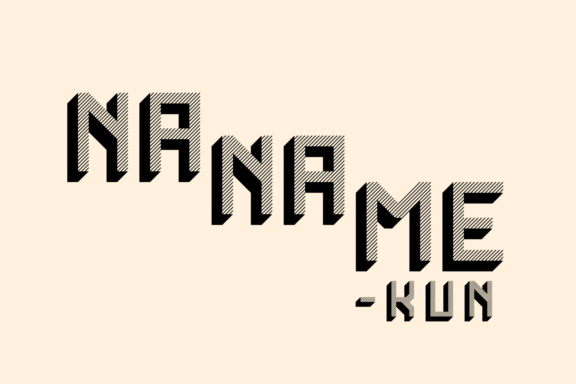 Naname kun 1